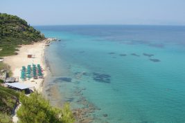 Kalithea, la spiaggia delle antiche terme